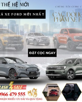 Báo giá xe Ford mới nhất tại Ford Hải Dương