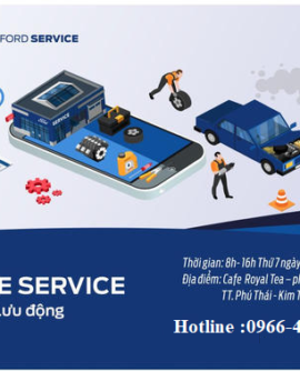 Chương trình lái thử xe Ford và sửa chữa lưu động tại huyện Kim Thành