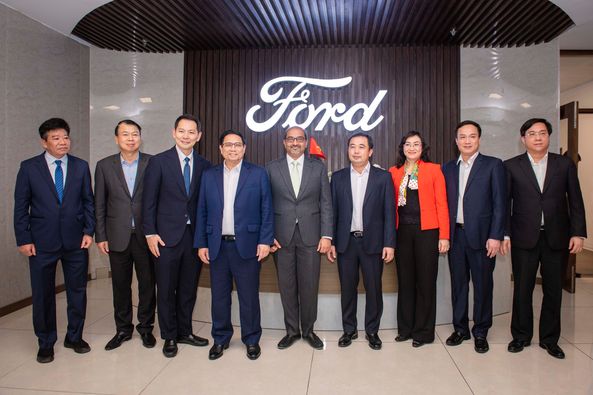 Nhà máy Ford Hải Dương vinh dự được đón Thủ tướng chính phủ Phạm Minh Chính về thăm