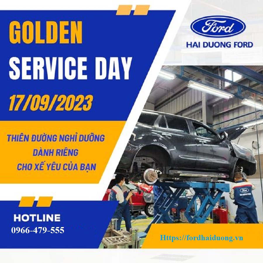 Đại lý Hải Dương Ford – Chương trình Golden Service day 17/09/2023