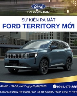 Sự kiện ra mắt Ford Territory mới