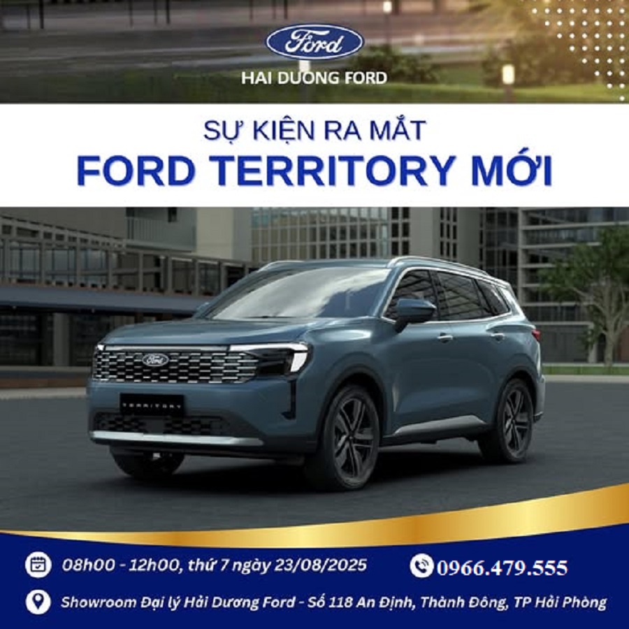 Sự kiện ra mắt Ford Territory mới