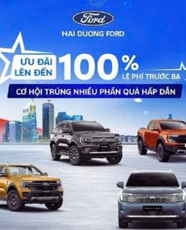 Ưu đãi xe Ford tháng 9 – Tại Hải Dương Ford