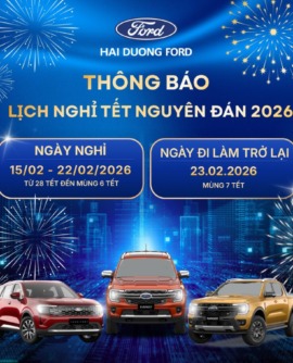 THÔNG BÁO LỊCH NGHỈ TẾT NGUYÊN ĐÁN 2026