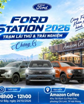 Lái thử xe Ford chặng 6 của Hải Dương Ford
